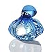 Produktbild Casablanca Glasskulptur Octopus blau/klar 2er Set D 10 cm