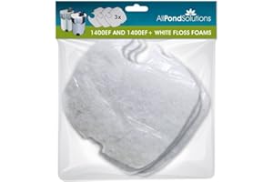 ALLPONDSOLUTIONS Replacement Foams fits All Pond Solutions 1000EF+ Aquarium External Fish Tank Filter