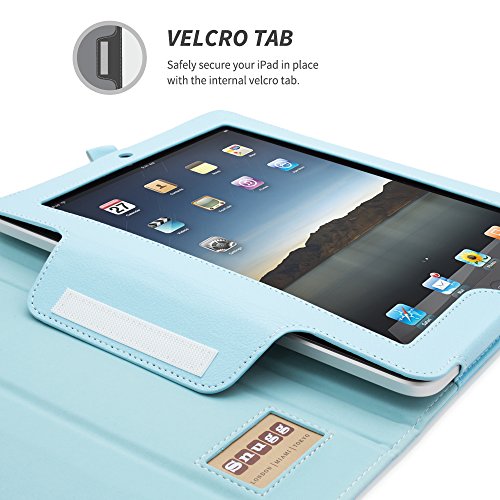 iPad 1 Hülle (Hellblau ), Snugg – Smart Case mit lebenslanger Garantie + Sleep / Wake Funktion - 7