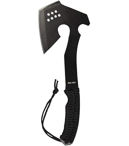 S&T - Hachette TOMAHAWK de combat en POLYMERE Noir
