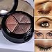 LHWY Smoky Cosmetic Set 3 colors Professional Natural Matte Makeup Eye Shadow (Multicolor,04)