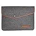 Price comparison product image 13.3 Inch Stylish Slim Felt Laptop Bag, WITERY 13.3 Inch Laptop Case Cover Shell Sleeve / Carrying Protector Bag Envelope Case for 12.9 iPad Pro / 13 Inch Apple Macbook Pro Retina / Macbook Air - Most 11-Inch Ultrabook Netbook Deep Gray