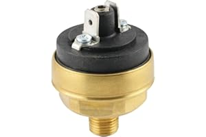 SIWERK Fittingteile Pressure Switch High Accuracy 0.2 to 2 Bar Brass M 10 x 1 Thread (Design: Closer)