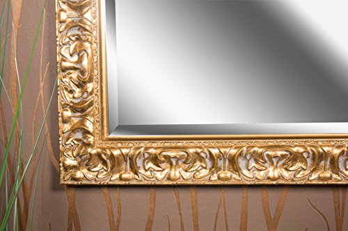 Spiegel Wandspiegel TRACEY antik gold 80 x 50 cm - 3