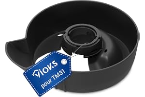 VIOKS Socle de Soutien du Bol Thermomix pour Robot Cuisine Vorwerk TM31, diamètre 135 mm, Accessoire Cuisine et Pièce de Rechange