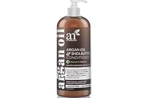 ArtNaturals Argan Oil Hair Conditioner - (16 Fl Oz / 473ml) - Sulfate Free - Deep Conditioning Treatment for Natural, Oily, Curly, Color Treated, Damaged and Dry Hair - Moisturizing for Men and Women