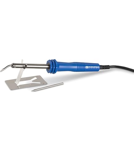 Fer à Souder Kemper 220V 100W Pour Brasage - Avec 2 Pointes Et Tréteau - Fabriqué En Italie