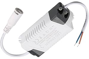 YOKIVE 12-18W Konstant Strom 300mA LED Treiber AC 85-265V Kommt mit DC Anschluss | Kurzschluss Schutz Ideal für LED Anzeige (Ausgang 36-65V)