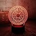 Produktbild Neue   Hübsche Cartoon Magic Array 3D Led Nachtlicht 7 Farbwechsel Tischlampe Home Room Decor Urlaub Weihnachtsgeschenk Für Kinder