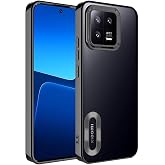 Zore Xiaomi ile uyumlu Mi 13 Kılıf Kamera Korumalı Logo G&ouml;steren Zore Omega Kapak Siyah