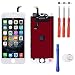 Produktbild Touch Screen Digitizer Assembly Replacement for iPhone 6 4.7" White Glass LCD Display FREE Repair Tool Kits & Screen Protector Film ,Touchscreen Ersatz Bildschirm Front Komplettes Glas Für Apple iPhone 6 (Weiss)