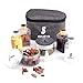 Produktbild Lixada 7 STÜCKE Spice Cruets Set Reisegröße Salzflasche BBQ Sauce Container Anisflasche Aufbewahrungstasche Set für Camping Wandern BBQ