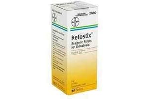 ASCENSIA DIABETES CARE Ascensia Ketostix Strisce Reattive Per L'Analisi Dell'Urina, 50 Pezzi