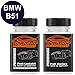 Produktbild Autolack Lackstift Set BMW B51 San Marino Blau Metallic / San Marino Blue Metallic Basislack Klarlack je 50ml