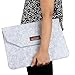 AmazingHind 13.3-Inch Felt laptop Sleeve case cover for MacBook Air, MacBook Pro, NoteBook, UltraBook (Color- Light Grey) RS.499.00