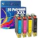 Produktbild PlatinumSerie 20 Druckerpatronen XXL TE2991-TE2994 29XL kompatibel für Epson Expression Home XP-235 245 247 255 257 332 335 342 345 352 355 432 435 442 445 452 455 | Black je 18ml, Color je 15ml