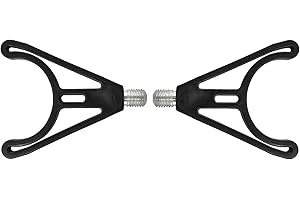 Drchoer 2pcs Plastic V Rod Rests/Front Rests/Butt Rests/Back Rests to hold your carp/course/match fishing rods Carp Fishing Tackle Gripper Rest Thread M3/8