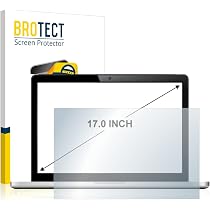 Brotect Protection Écran PC Tactile 19 Pouces (48.3 Cm) [410.9 X 257 Mm, 16:10] - Film Ultra Clair HD