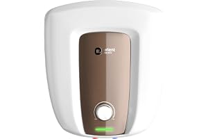 Orient Electric Aquator Edge Geyser|25L Storage Water Heater| Faster Heating with Whirlflow Technology| Ultra Diamond Glassline Tank | BEE 5-star rated | High Rise Compatible |5 years tank warranty