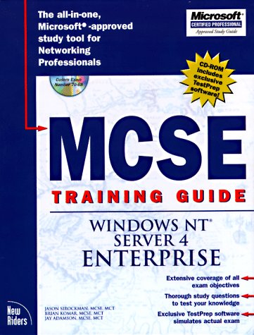 Download MCSE Training Guide: Windows NT Server 4 Enterprise: the all-in-one, Microsoft approved study tool for networking professi (MCP-Imprint New Riders) Download MCSE Training Guide: Windows NT Server 4 Enterprise: the all-in-one, Microsoft approved study tool for networking professi (MCP-Imprint New Riders)