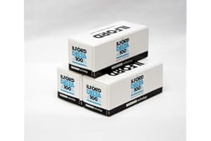 Ilford Delta 100 Black and White 120 Film Pack of Three