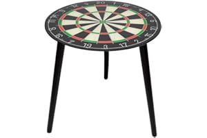 Good Times Dartboard Glass Table
