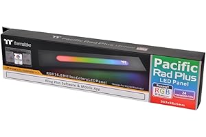 Thermaltake CL-W220-PL00SW-A Pacific Rad Plus panel LED/RGB/oprogramowanie sterowane - czarny/RGB