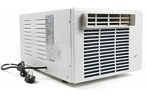 AUYART Mini climatiseur mobile 750W climatiseur encastrable Climatiseur de type fenêtre avec télécommande Outils de refroidissement pour camping-car