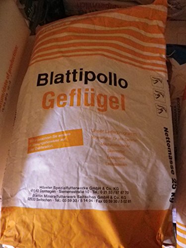 Blattipollo Mineralfutter Geflügel Lege +Zuchtgeflügelergänzer 25 kg Sack