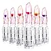 Moresave 6 Colors Long Lasting Moisturizer Temperature Change Magic Flower Lipstick Lip Balm