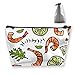 Produktbild Shrimp Or Prawn Travel Make Up Toiletry Bag Patterned Cosmetic Bag Storage Bag