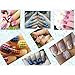 Anself 12 in 1 DIY Nail Stamping Set Nail Printer Tool Kit Nail Art Stamping Image Plates + Stamper + Scraper