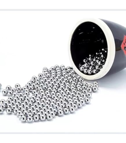 QUARKZMAN 500 Stück Edelstahl Kugeln 3,5mm - G100 Präzisionskugeln Für Lager