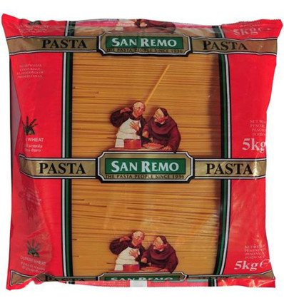 Preisvergleich Produktbild San Remo Makkaroni Co Spaghetti No 5 5kg