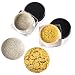 DE'LANCI Mirror Nail Glitter Powder 2 Box 3g-Gold Silver Pigment Powder Nail Art Chrome-Glitter Dust Powder - Decoration Nails Art-Beauty Makeup Cosmetics Tools Kit with 2Pcs Sponge Stick ...