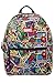 Produktbild Bioworld Marvel Rucksack Karte AOP Brick Logo Borse