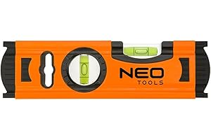 Poziomnica aluminiowa 20 cm, 2 libelle NEO TOOLS 71-030