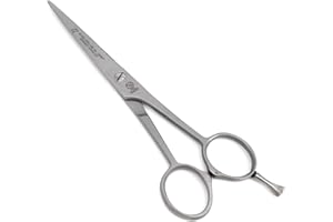 NTS-Solingen - Forbici da parrucchiere Silver Line 150, satinate, 11,5-16,5 cm, 100% Made in Solingen, Germany (5,5" = circa 14 cm)