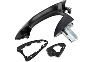 Akozon Manija Exterior de Puerta Lado del Conductor Trasero Trasera para E53 X5 2000-2006 51218257737 Maneta De Exterior Lado