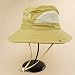 Mocase Outdoor Large Round Brim Bucket Hat Quick Drying Men Women Summer Sun Cap Sun Block Hat for Fishing Travel Mountain Climbing Khaki RS.2049.00