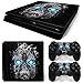 Produktbild 46 North Design Playstation 4 PS4 Slim Folie Skin Sticker Konsole War aus Vinyl-Folie Aufkleber Und 2 x Controller folie