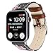 Produktbild KKSY Ersatzband Nylon Farbkontrast Design für Apple Watch1 Serie 2 Serie 3 Serie 4 iwatch (1577465),Black,40/38MM