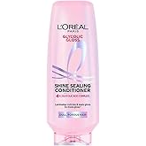 L’Oreal Paris Glycolic Gloss Conditioner - 4% Glycolic Acid, 175ml | Dull hair rescue for a complete shine-seal routine. Seal