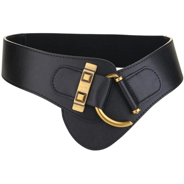 XDGBGFN Ceinture élastique Large En Cuir Pour Femme, Pour