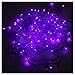 Produktbild RotSale® Multifunktion Lichterkette mit Lichtfarbe in Violett 100 LED für Weihnachten Hochzeit Zimmer Party Beleuchtung mit 8 Lichtmodule Weihnachtskette Weihnachtsbaumbeleuchtung Partybeleuchtung