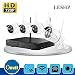 Produktbild LESHP 720P Kameras 4CH WIFI CCTV Kit NVR Wireless Security Funküberwachungssystem CCTV Surveillance Systeme Stecker und spielen Indoor-/Outdoor