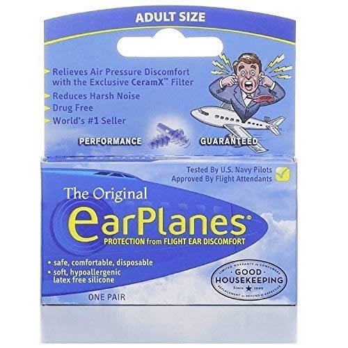 Travel Smart by Conair EarPlanes Adult Flight Ear Protection RS.676.00