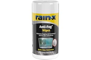 Rain-X Toallitas Anti-vaho Parabrisas Coche - 40 Unidades