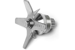 NUHFUFA Sostituzione della lama del frullatore della lama dello spremiagrumi del processore alimentare misura per gli accessori multiuso JTC Omniblend