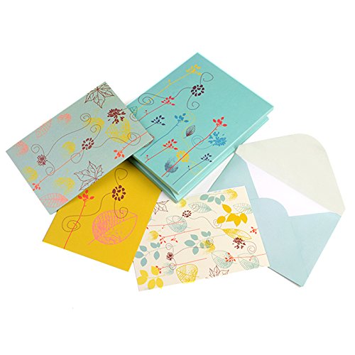 Doodle 160GSM Printed Thank you Notecards - Set of 12